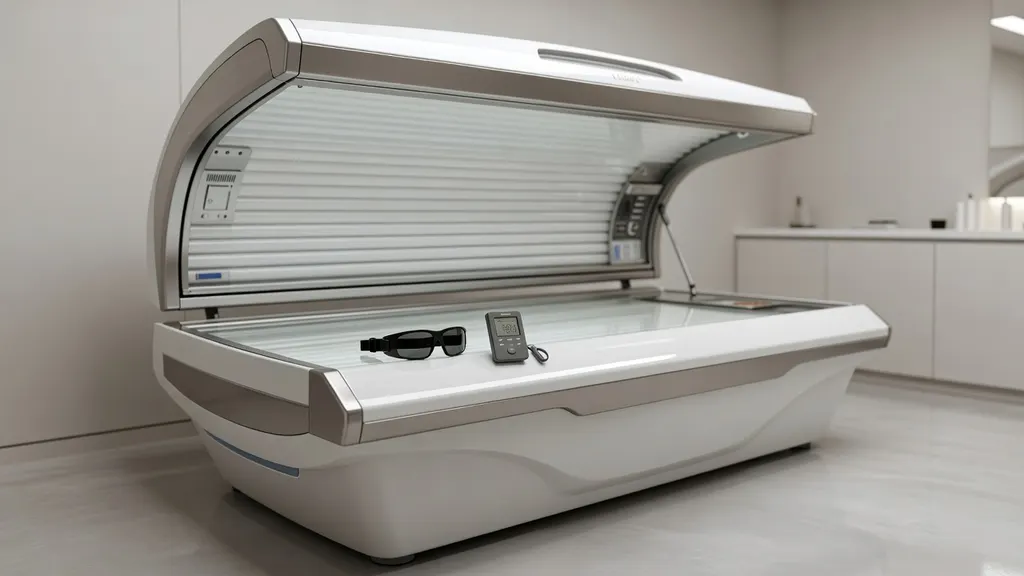 10 minut na solarium ile to na słońcu
